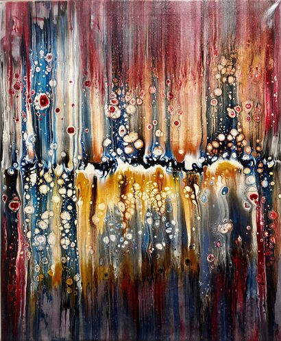 Sinfonia del Profondo - a Paint Artowrk by Catia Ghiraldelli